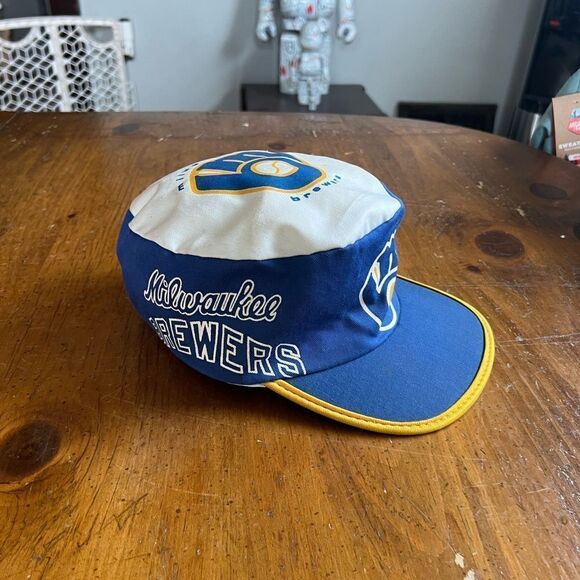 Vintage Milwaukee Brewers Painters Cap - Picture 1 of 11